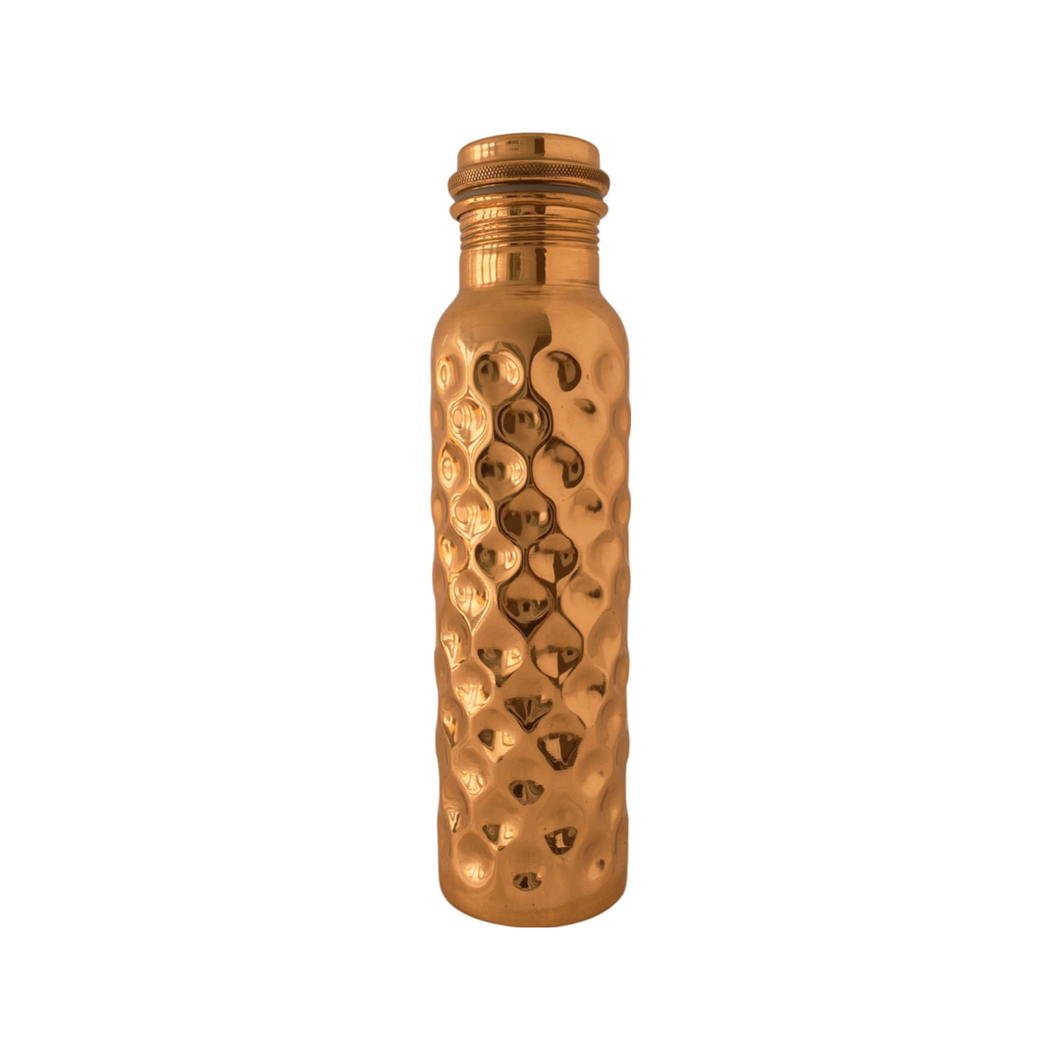 Hammered Copper Bottle 1Lt