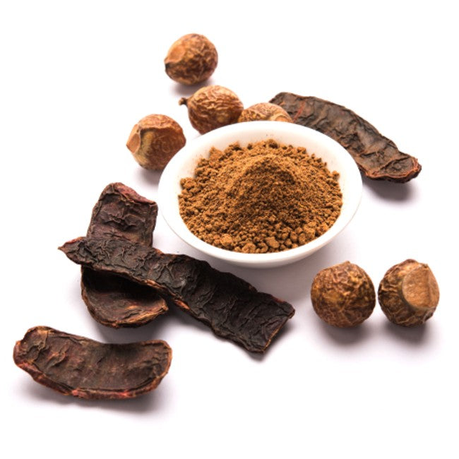 Shikakai en polvo (fruta para el cabello)